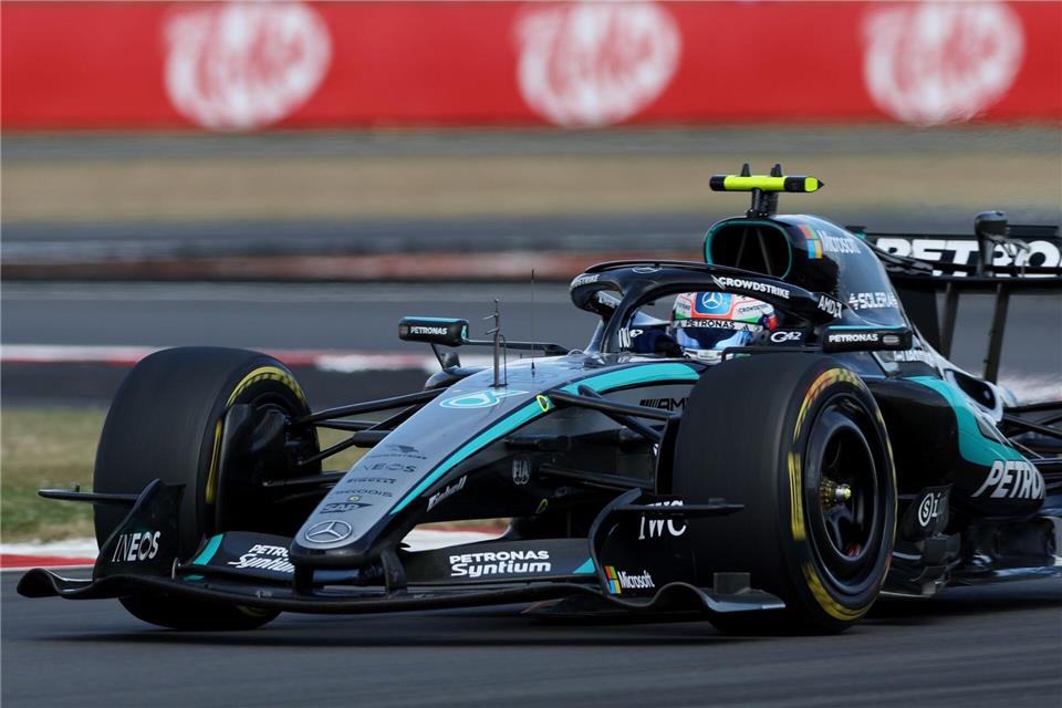 Kimi Antonelli erlebt einen schwarzen Sonntag.Morgan Harlow/AP/dpa