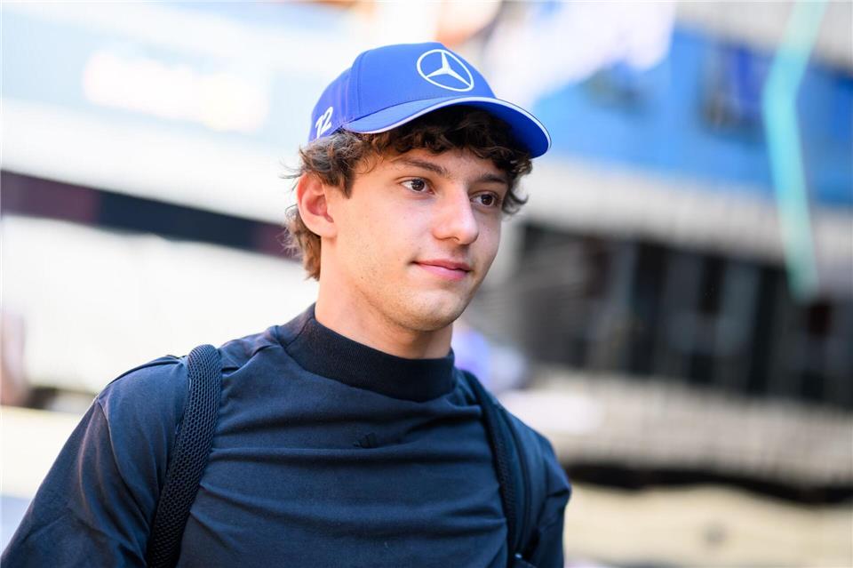 Kimi Antonelli musste sich mit Platz zwei begnügen.Max Slovencik/APA/dpa