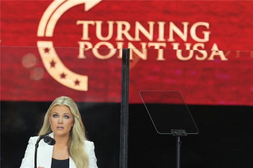 Kirks Organisation unterstützt eine Präsidentenkandidatur von JD Vance. (Archivbild)Ross D. Franklin/AP/dpa