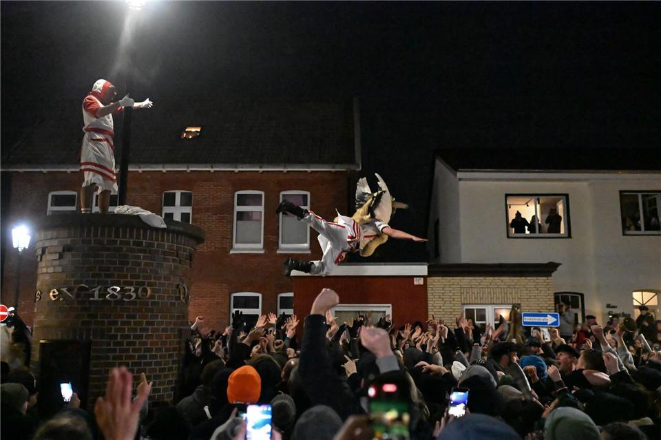 Klaasohm-Feier auf Borkum.Lars Penning/dpa