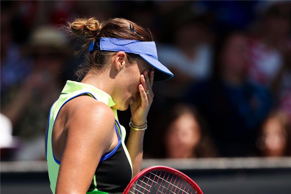 Klare Niederlage im Halbfinale: Tatjana Maria verpasst das Endspiel in Rouen.Frank Molter/dpa