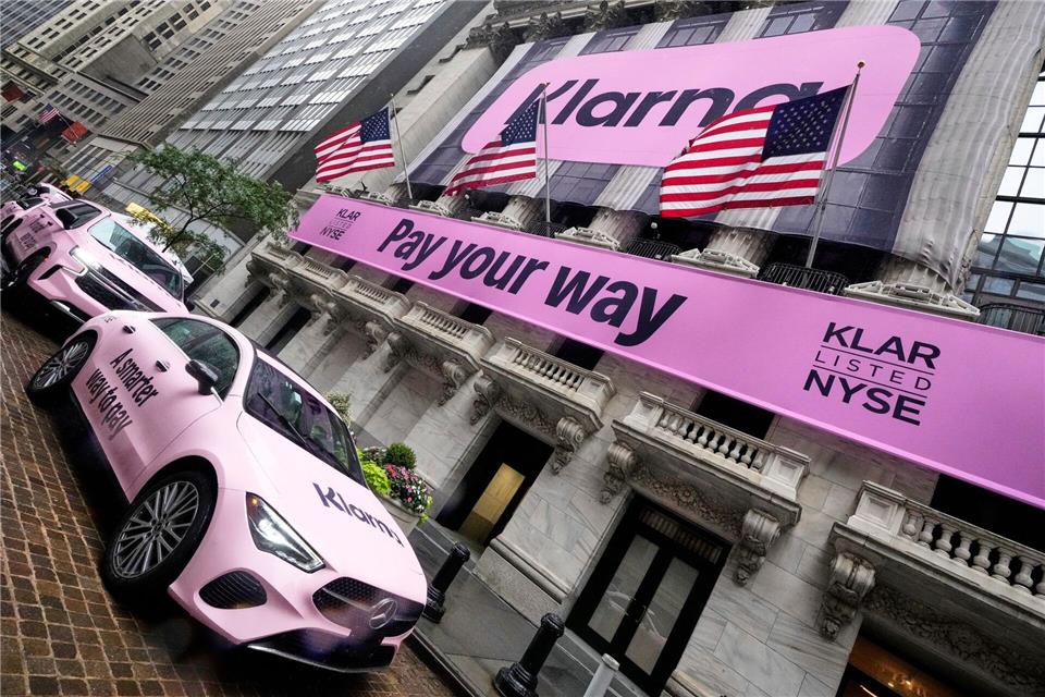 Klarna konnte den Ausgabepreis höher als gedacht ansetzen.Richard Drew/AP/dpa