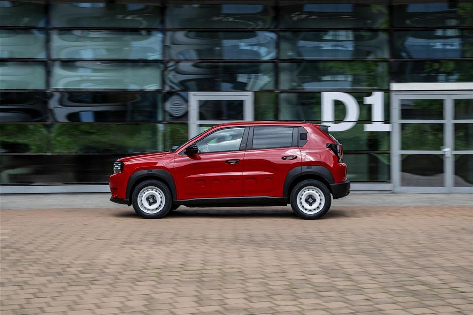 Klassische Karosserie? Jawohl, denn die Form wirkt bei einem Panda wie mit dem Lineal gezogen.Fiat/dpa-tmn