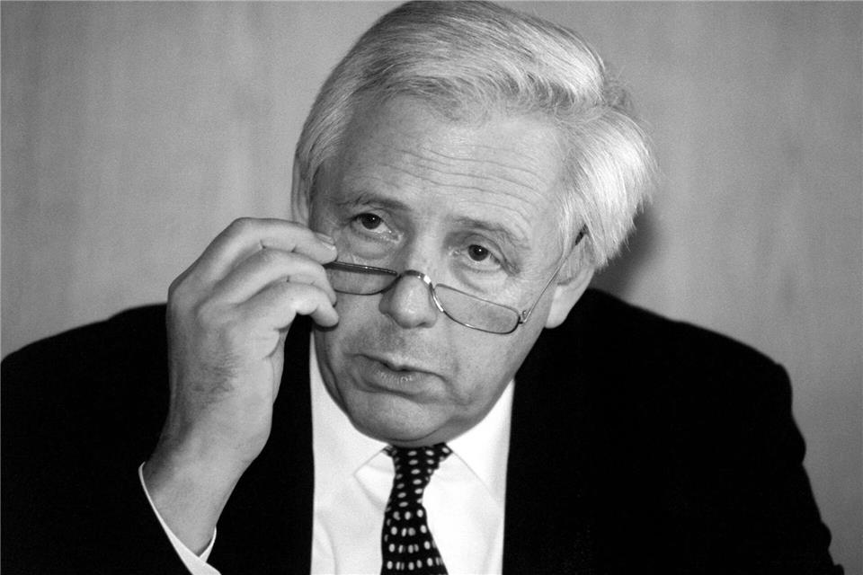 Klaus von Trotha starb im Alter von 87 Jahren. (Archivbild) Bernd Weißbrod/dpa