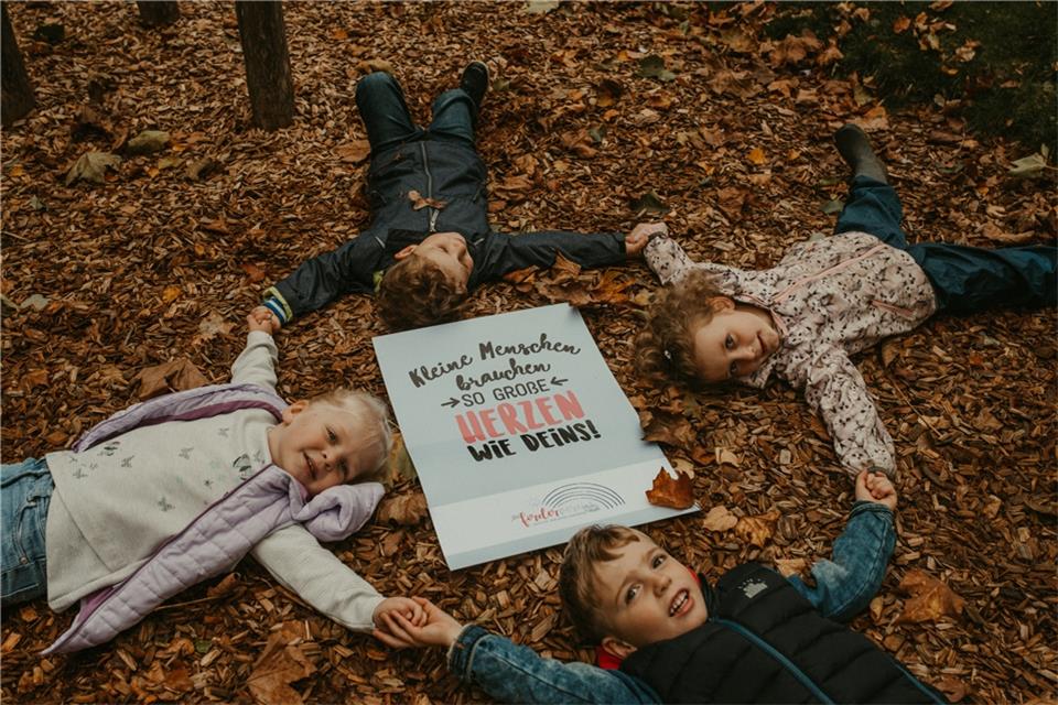 „Kleine Kinder brauchen so große Herzen wie deins“ – so lautet das Motto des neu gegründeten Fördervereins für die St.-Michael-Kita in Raesfeld. 