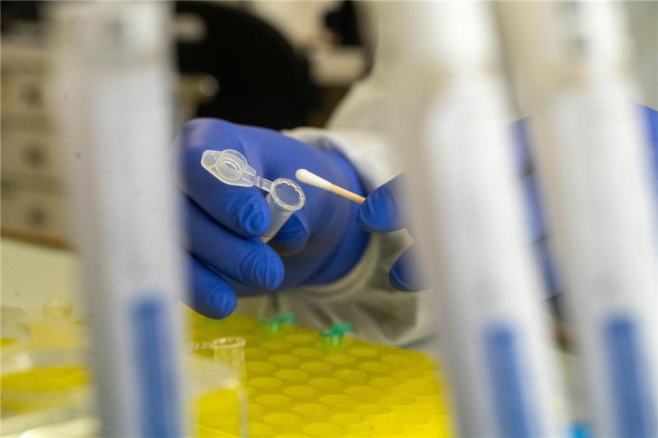 Kleinste Proben können dank DNA bei Ermittlungen eine große Rolle spielen.Stefan Sauer/dpa