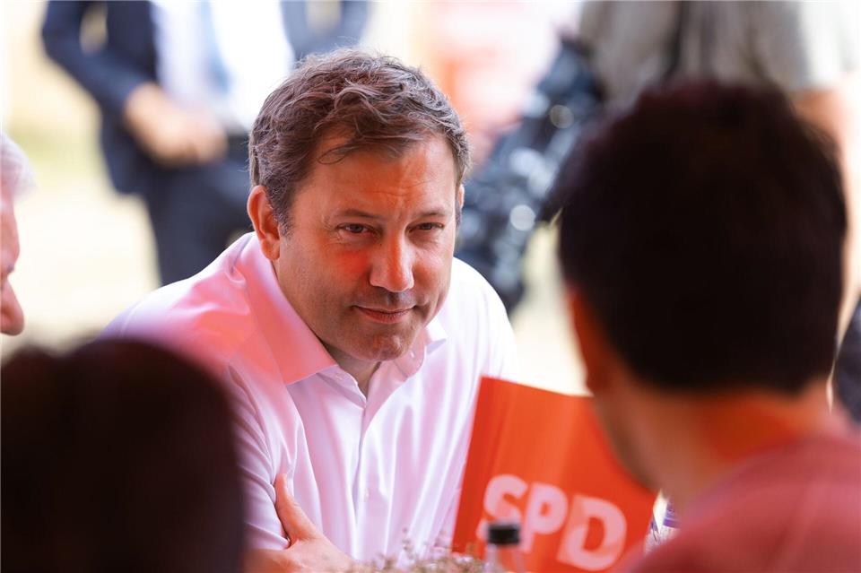 Klingbeil rechtfertigte Kompromisse in der Koalition.Laszlo Pinter/dpa