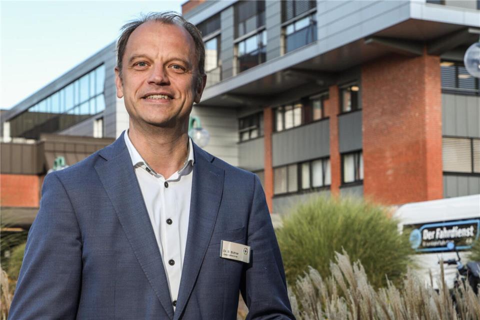 Klinik-Geschäftsführer Dr. Büttner sagt, das das Klinikum Westmünsterland seine Hausaufgane gemacht habe, fordert aber Reformen von der Politik.