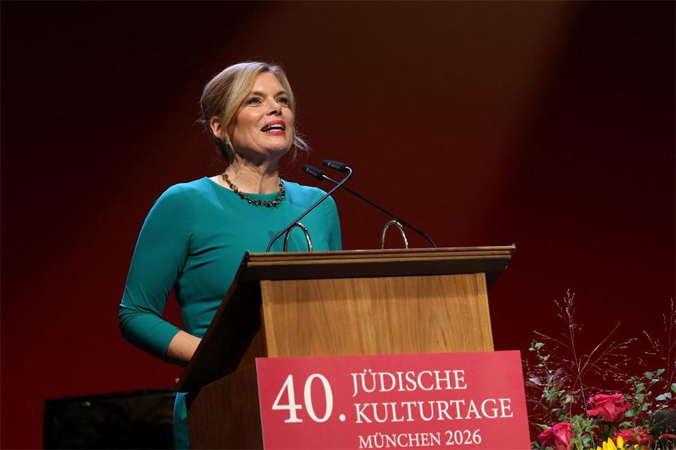 Klöckner: Jüdische Kultur ist unverzichtbarer Teil unserer gemeinsamen Kultur.Karl-Josef Hildenbrand/dpa