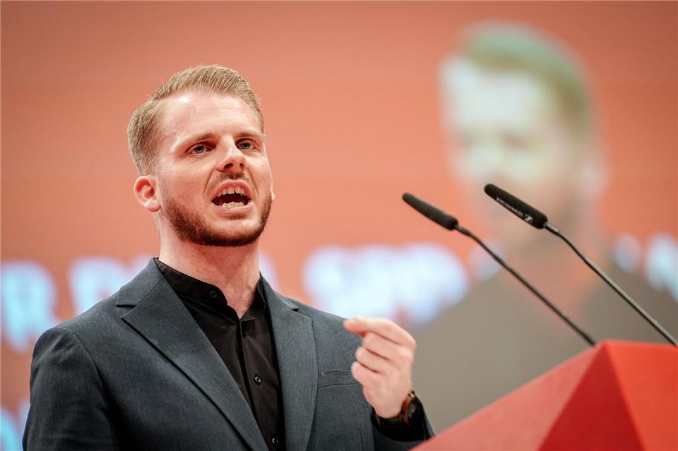 Klüssendorf rückt als Generalsekretär in die SPD-Spitze auf. Kay Nietfeld/dpa