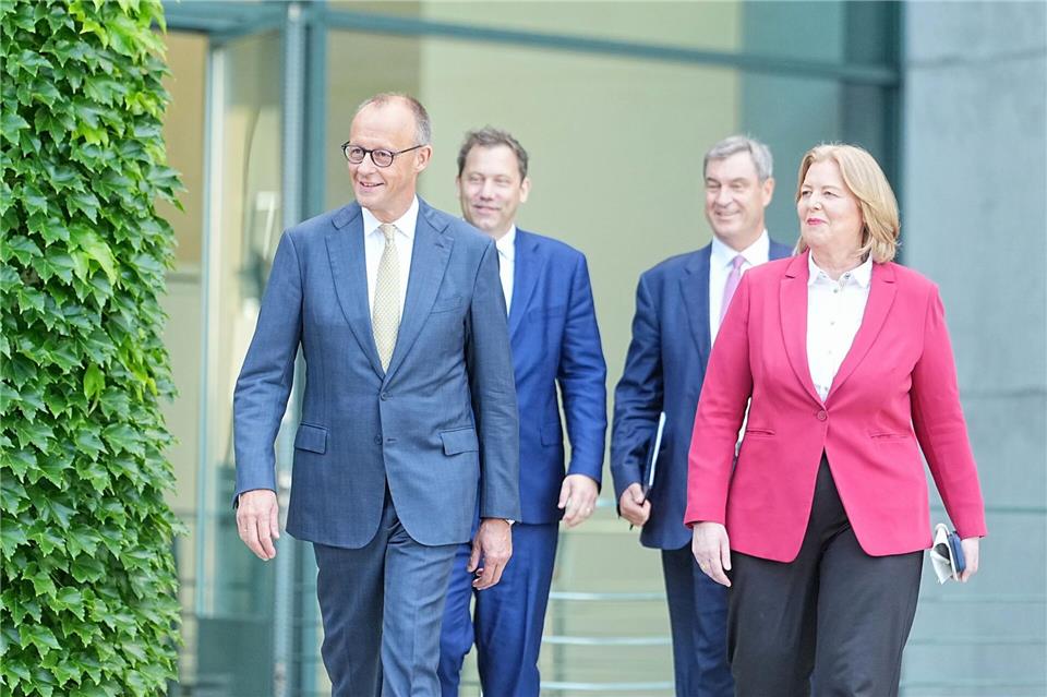 Koalitionsspitzen stellen Reformpläne der Bundesregierung vorMichael Kappeler/dpa
