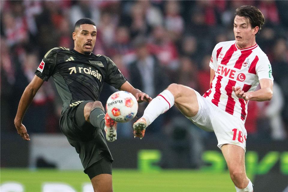 Kölns Kakub Kaminski (r) hatte in der ersten Hälfte zwei Chancen. Marius Becker/dpa