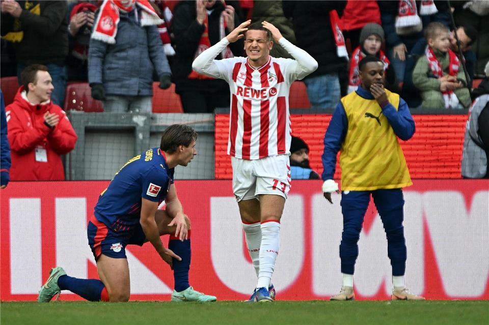 Kölns Shootingstar Said El Mala vergab in Hälfte eins zwei gute Chancen. Federico Gambarini/dpa