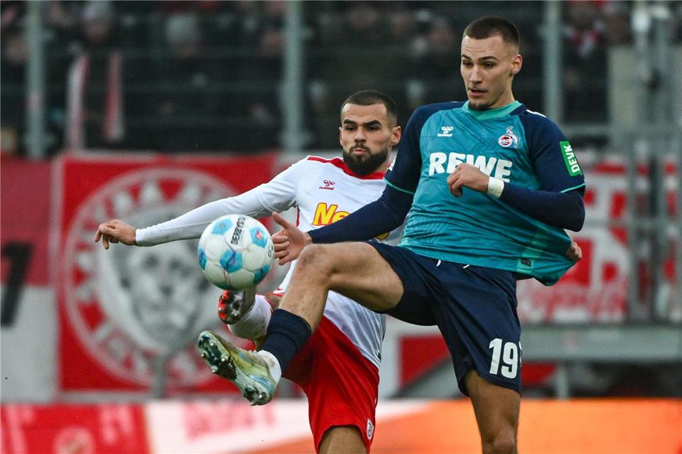 Kölns Torjäger Tim Lemperle soll nach Hoffenheim wechselnArmin Weigel/dpa