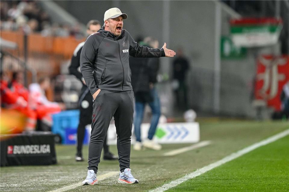 Kölns Trainer Lukas Kwasniok war bedient.Harry Langer/dpa