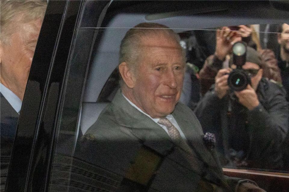 König Charles III. äußerte sich zeitig nach der Festnahme seines Bruders.Tayfun Salci/ZUMA Press Wire/dpa