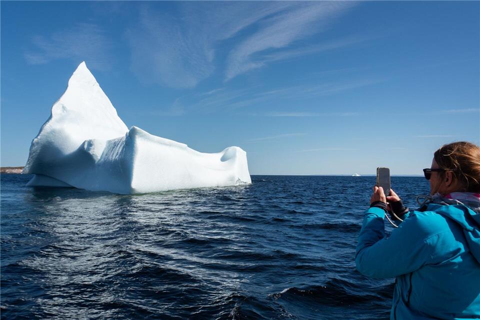 Kommen aus Grönland: Eisberge, die ab Frühjahr an den Küsten von Ostkanada vorbeiziehen.Andreas Drouve/dpa-tmn