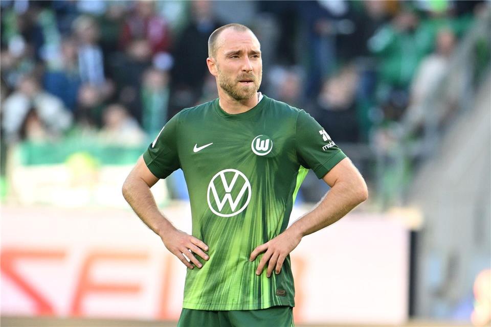Stuttgart weiter auf Kurs: 3:0 bei desaströsen Wolfsburgern Konnte keine Impulse setzen: Wolfsburgs Christian EriksenSwen Pförtner/dpa