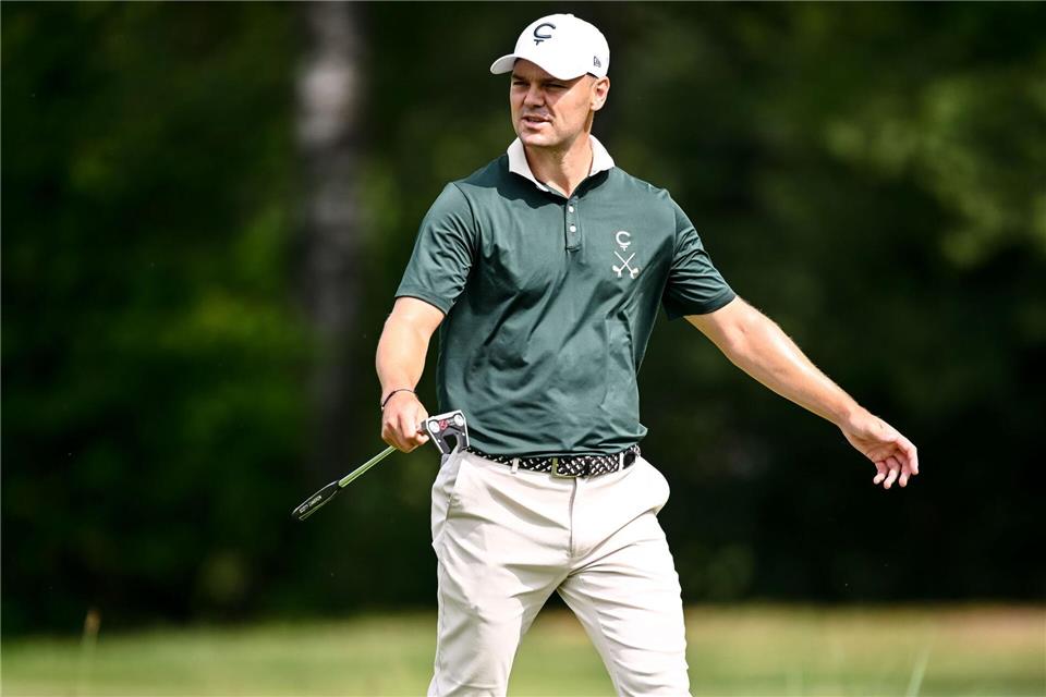 Konnte nur mit Schmerzmitteln spielen. Martin Kaymer. (Archivbild)Harry Langer/dpa