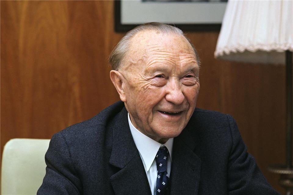 Konrad Adenauer wurde am 5. Januar 1876 geboren - vor 150 Jahren. (Archivbild)picture alliance / Roland Witschel/dpa