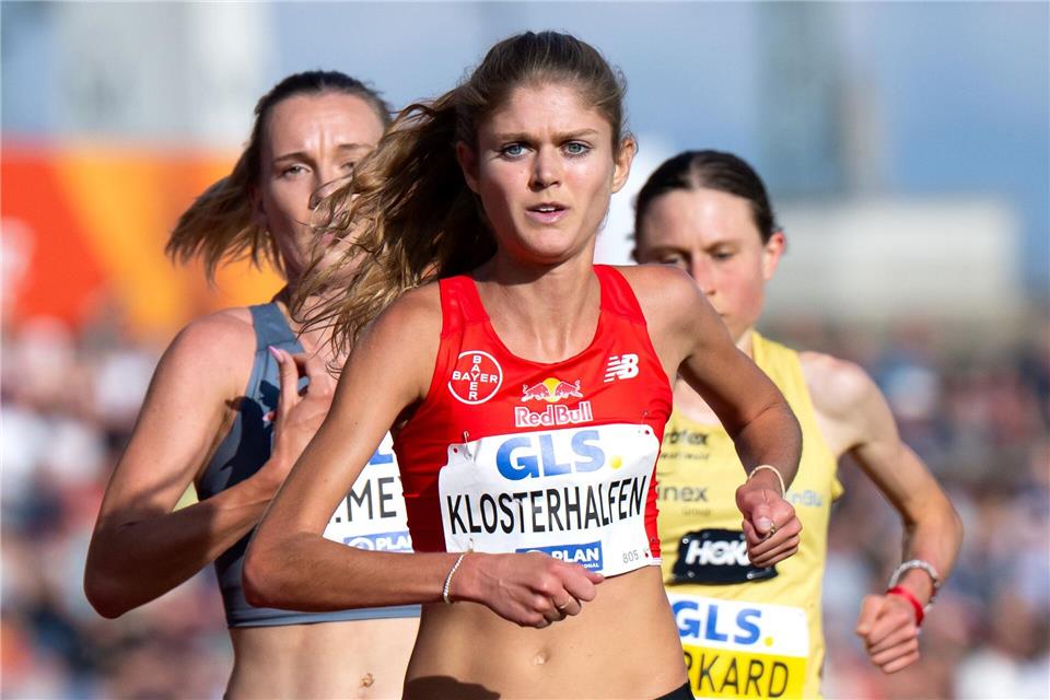 Konstanze Klosterhalfen (M) möchte zurück in die Spitze. (Archivbild)Sven Hoppe/dpa