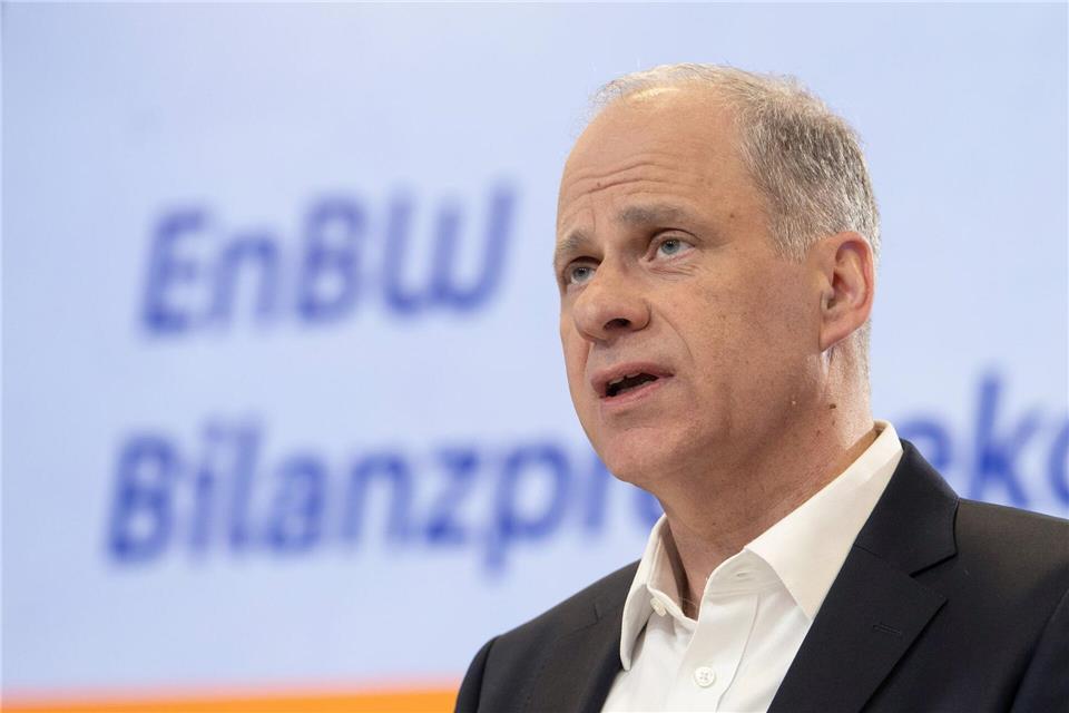 Konzernchef Georg Stamatelopoulos spricht von einem erfolgreichen Geschäftsjahr.Marijan Murat/dpa
