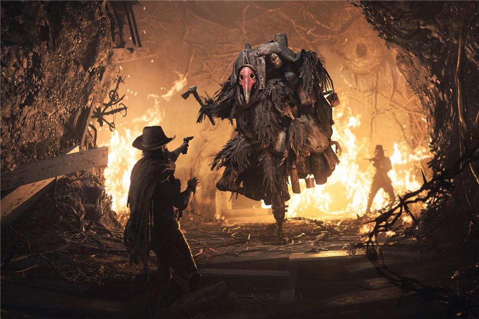 Koop-Horror-Action: In einem fiktiven Wester-Szenario kämpft man in „Hunt: Showdown 1896“ alleine oder gemeinsam mit anderen gegen gruselige Monster.Crytek/dpa-tmn