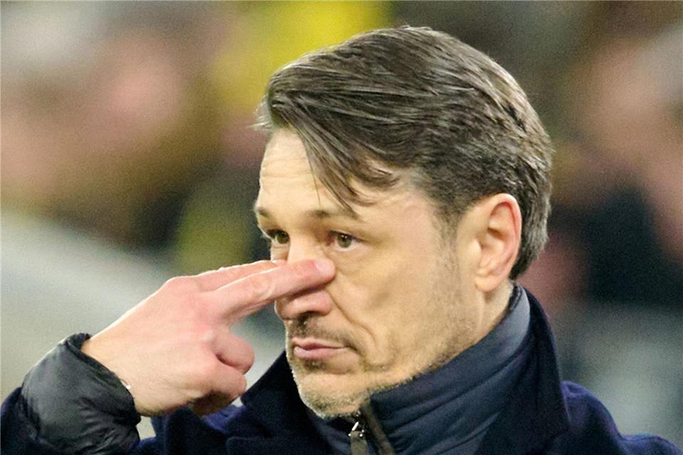 Kovac fand nicht alles gut, was er vom BVB gegen Heidenheim sah.Bernd Thissen/dpa