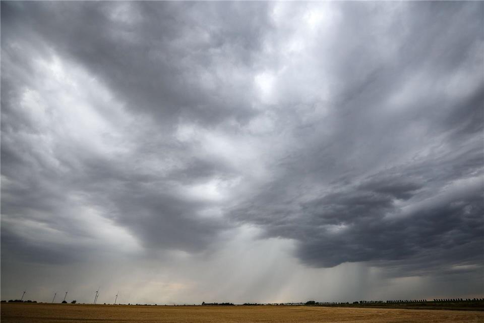 Kräftiger Regen und Gewitter sind für Sachsen-Anhalt angekündigt. (Symbolbild)Jan Woitas/dpa