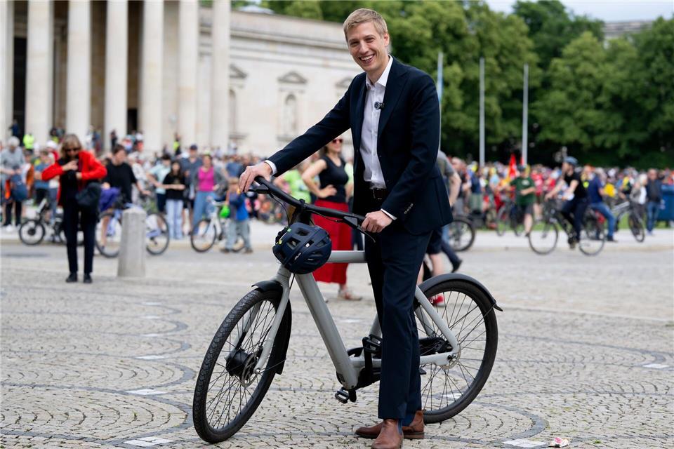 Krause ist seit dem 1. Mai Münchner Oberbürgermeister. (Archivbild)Sven Hoppe/dpa