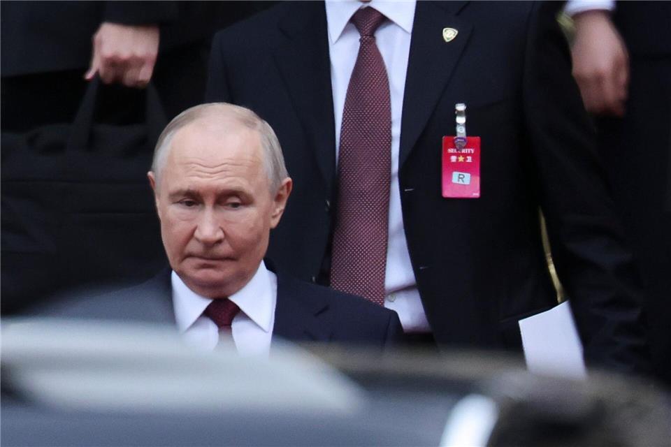 Kremlchef Wladimir Putin hatte Vergeltung für einen ukrainischen Angriff angekündigt. (Archivbild)Maxim Shemetov/Pool Reuters/AP/dpa