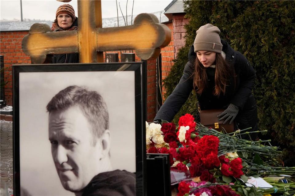 Kremlgegner Alexej Nawalny starb im Februar 2024 in einem russischen Gefängnis. (Archivbild)Uncredited/AP/dpa