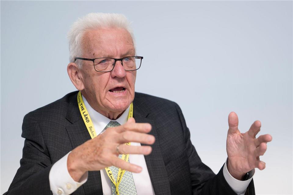 Kretschmann hat keine Angst, in ein Loch zu fallen. (Archivbild)Marijan Murat/dpa