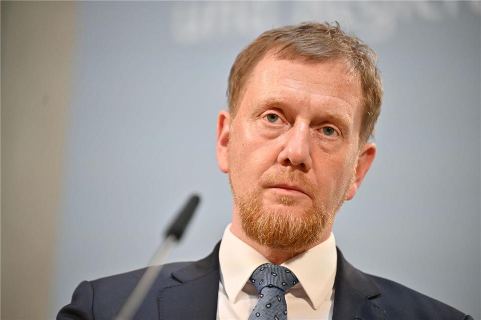 Kretschmer unterstützt den Israel-Kurs von Bundeskanzler Merz.Sebastian Gollnow/dpa
