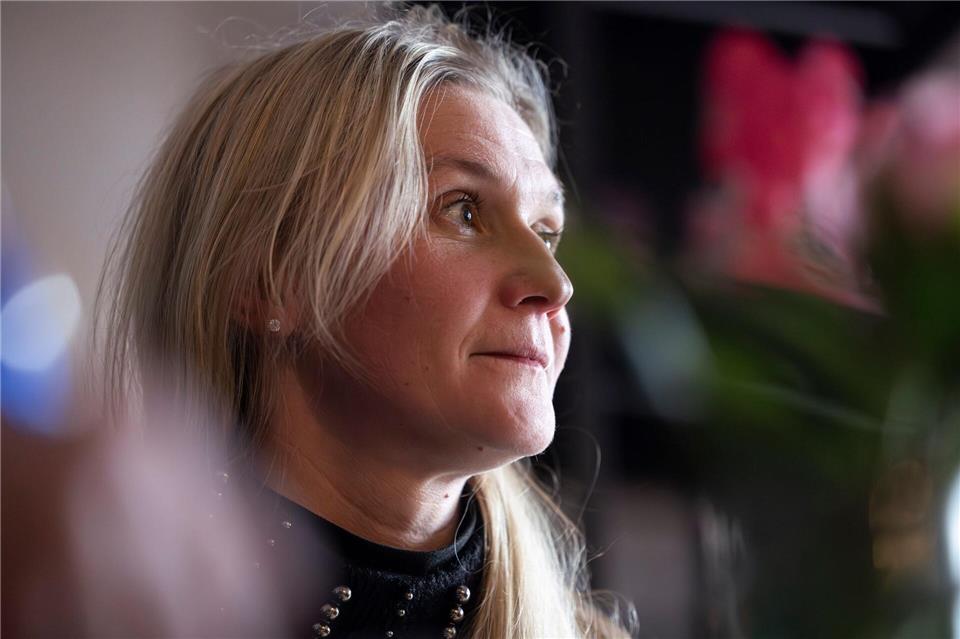 Kristina Basos will demnächst einen eigenen Laden eröffnen.Hannes P. Albert/dpa