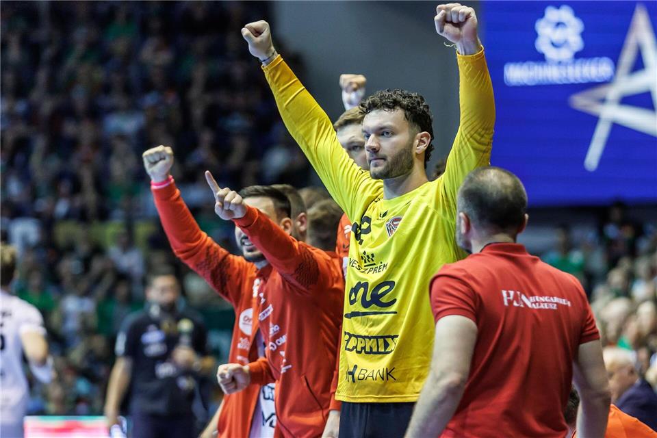 Kristof Palasics war in Budapest für die MT Melsungen ein starker Rückhalt (Archiv).Andreas Gora/dpa