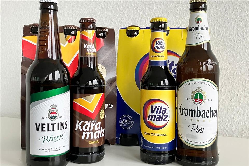Krombacher hat schon vor Jahren Vitamalz übernommen, Rivale Veltins zieht mit dem Kauf der Marke Karamalz nach: Die beiden Großbrauereien aus Nordrhein-Westfalen liefern sich jetzt bei Malzgetränken ein Kopf-an-Kopf-Rennen.Volker Danisch/dpa
