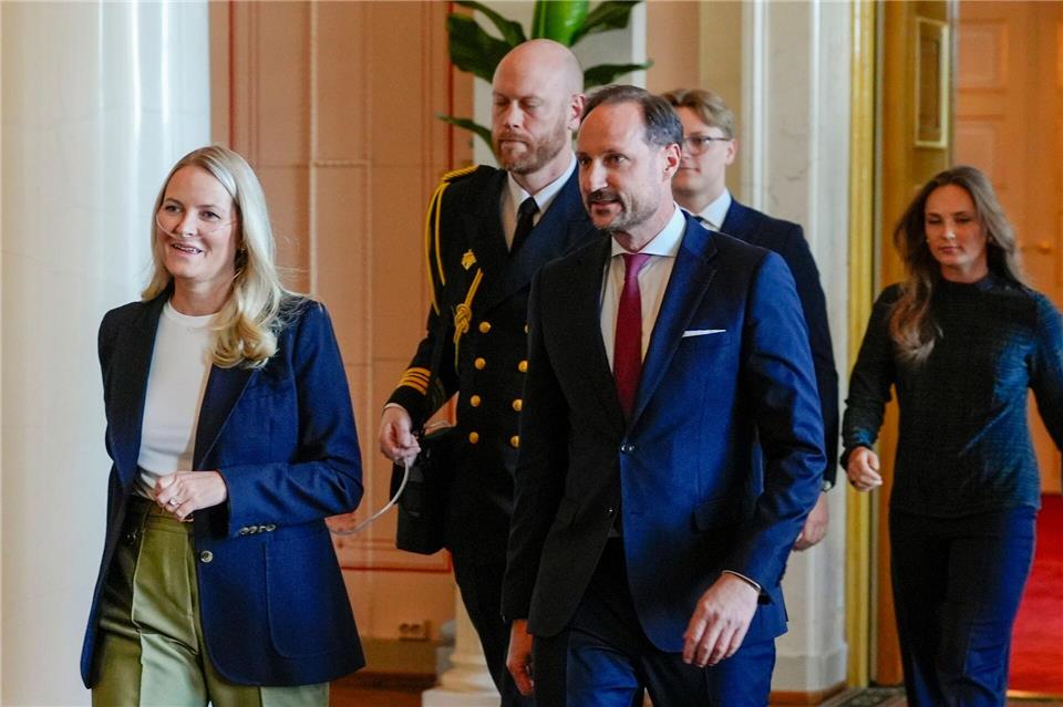 Kronprinz Haakon möchte mehr Zeit mit seiner kranken Frau verbringen. (Archivbild)Lise Åserud/NTB Pool/dpa