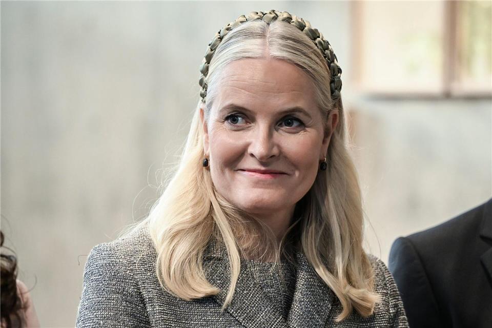 Kronprinzessin Mette-Marit leidet an einer Lungenfibrose. (Archivfoto)Jens Kalaene/dpa