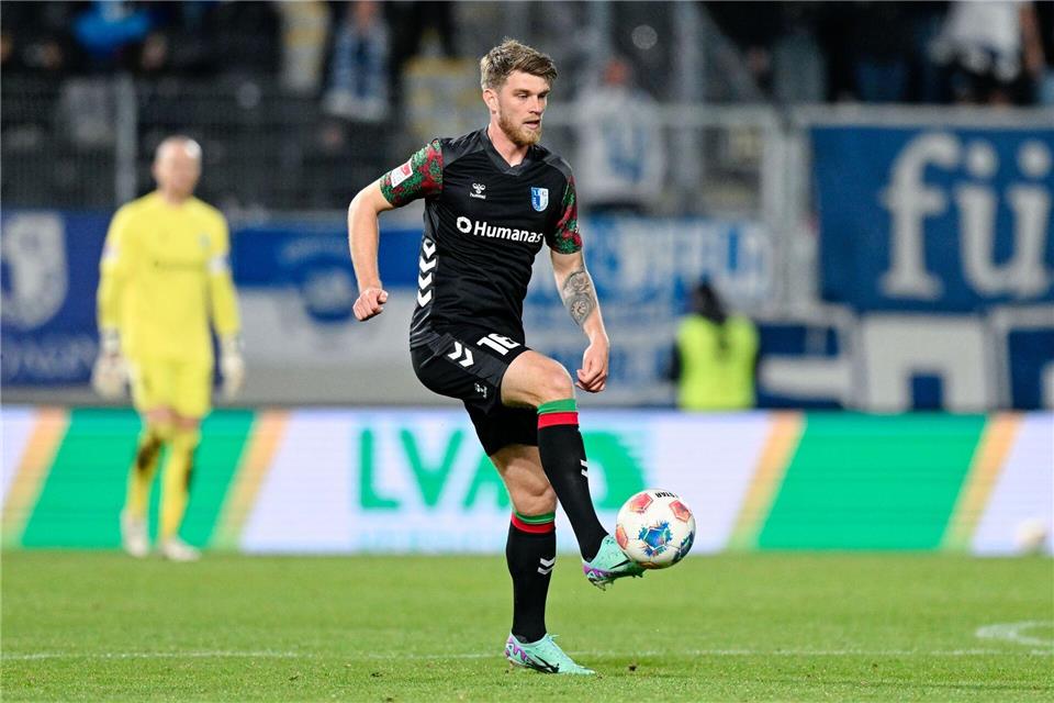 Künftig für den FC St. Pauli am Ball: Marcus Mathisen. (Archivbild)Uwe Anspach/dpa