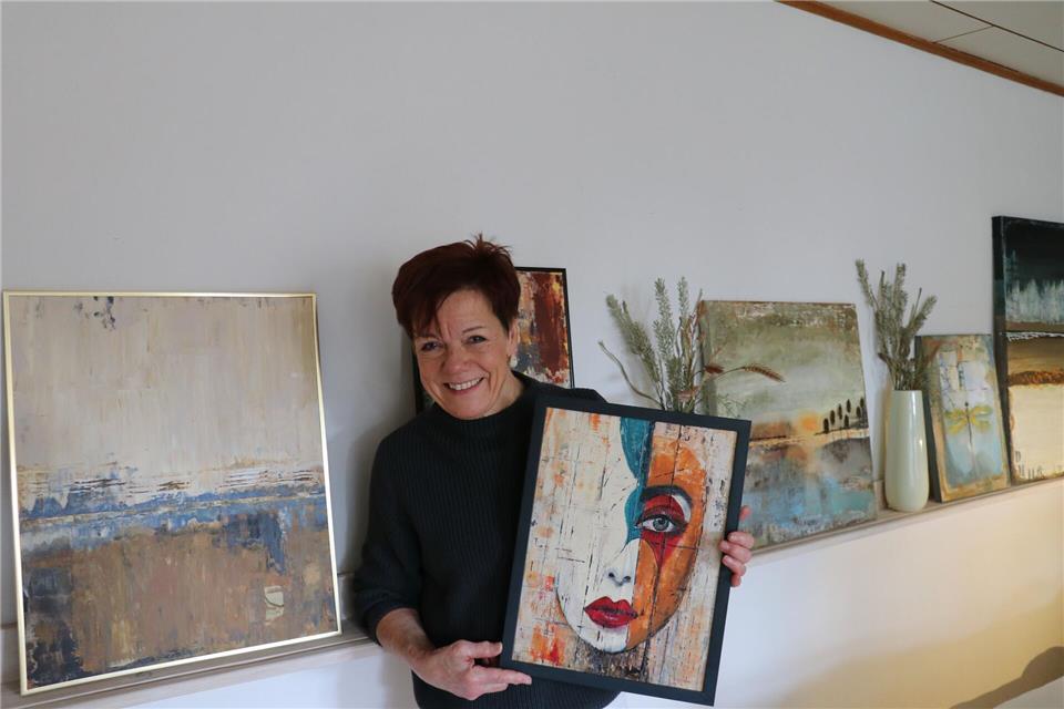 Künstlerin Beatrix Ebbert kommt aus Hamminkeln.