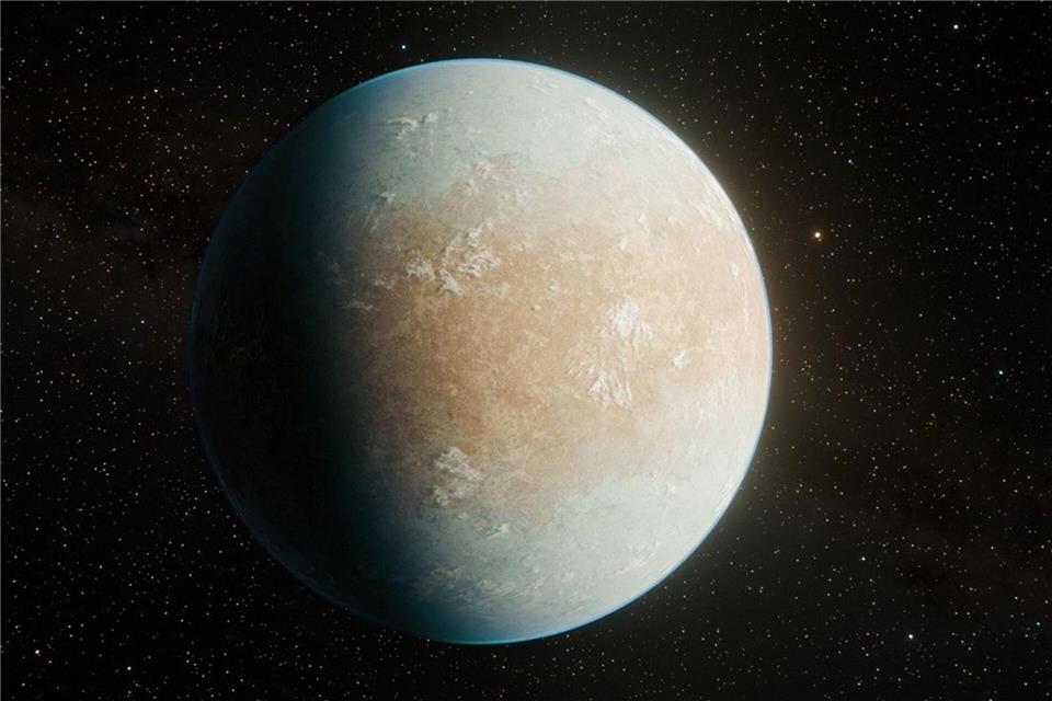 Künstlerische Darstellung des Exoplaneten HD 137010 b.-/NASA/JPL-Caltech/Keith Miller (Caltech/IPAC)/dpa