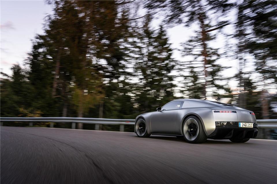 Kurvenräuber in der Mache: Erst in rund zwei Jahren könnte ein solcher Zweisitzer an den Start gehen.Audi AG/dpa-tmn