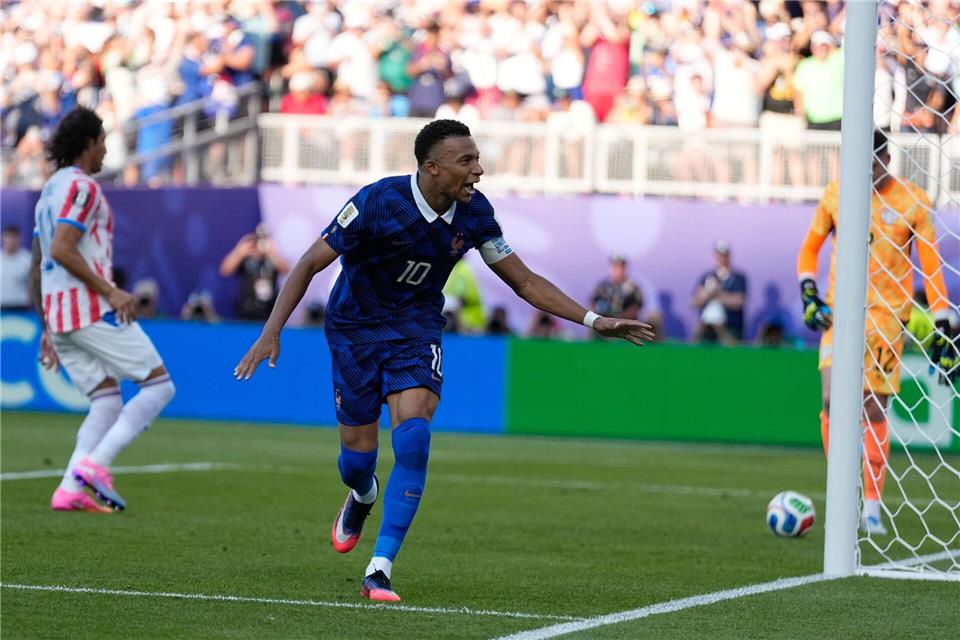 Kylian Mbappé konnte wieder jubeln. Matt Slocum/AP/dpa