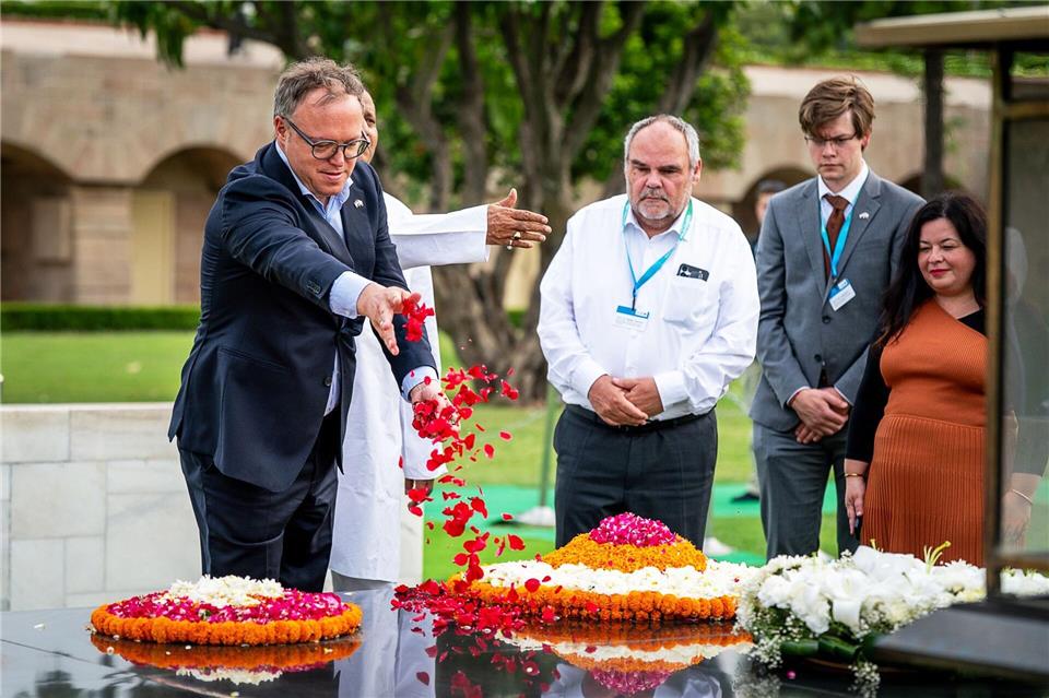 Lässt sich Thüringens Außenhandel mit Indien ankurbeln? (Symbolbild) Jacob Schröter/Staatskanzlei Thüringen/dpa