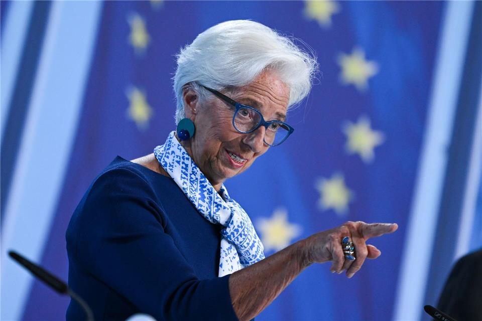 Lagarde: „Die Einführung des Euro bringt Bulgarien zwei wesentliche Vorteile: Wohlstand und Sicherheit.“ (Archivbild)Arne Dedert/dpa