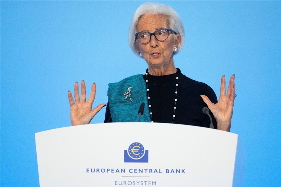 Lagarde: „Ich finde es in gewisser Weise sehr befriedigend, dass so viele Menschen meinen Job haben wollen. Es ist ein großartiger Job.“Boris Roessler/dpa