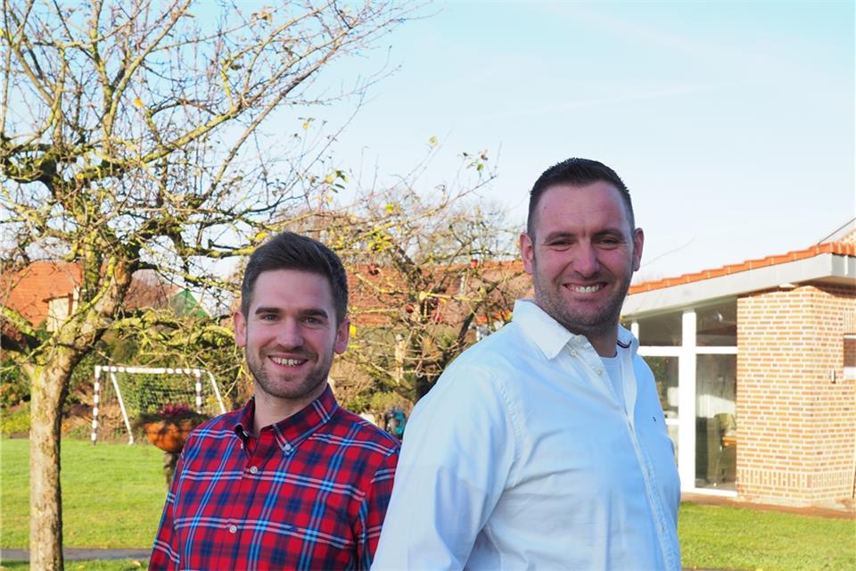 Lambert Aehling (links) und Michael Kapell engagieren sich auch für „Land schafft Verbindung“.