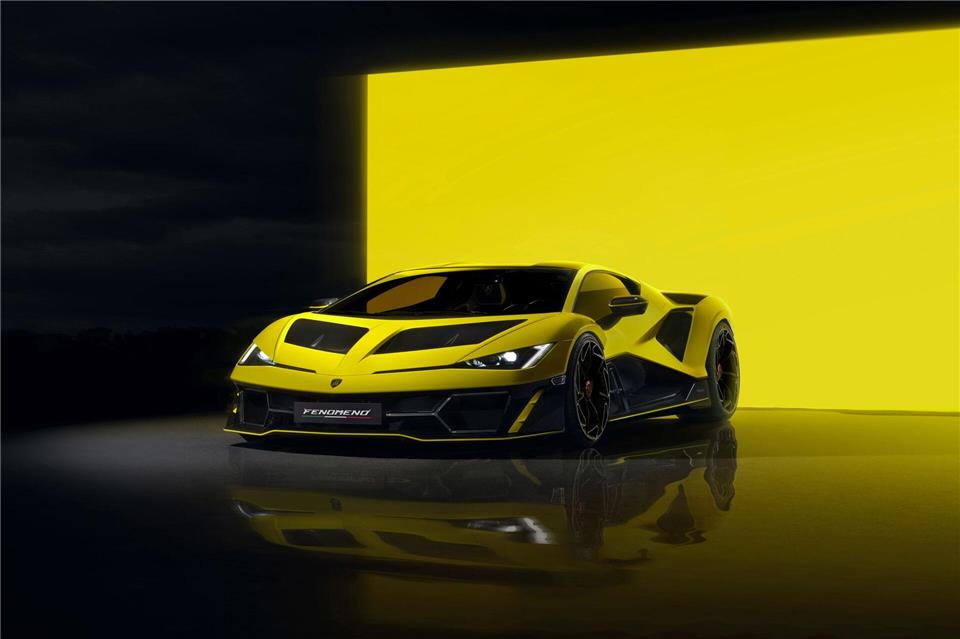Lamborghini präsentiert den Fenomeno als exklusive Kleinserie mit nur 29 Exemplaren.Lamborghini/dpa-tmn