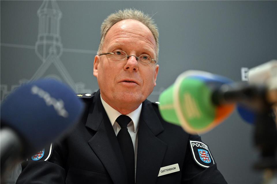 Landespolizeipräsident Thomas Quittenbaum kündigte mehrere Tausend Einsatzkräfte der Polizei an, um den Bundesparteitag der AfD abzusichern und die Versammlungsfreiheit zu gewährleisten. Martin Schutt/dpa
